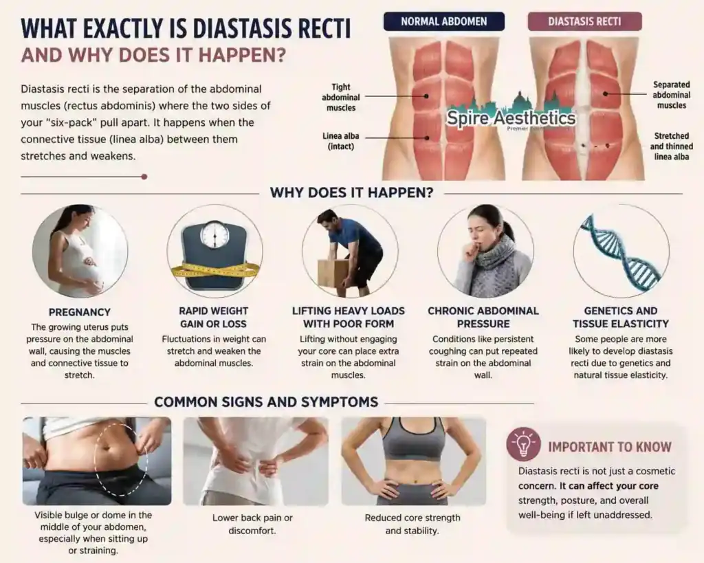 What Exactly Is Diastasis Recti and Why Does It Happen Staffordshire ?